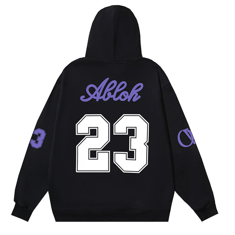 Off-White Logo Drawstring Hoodie — White / Black