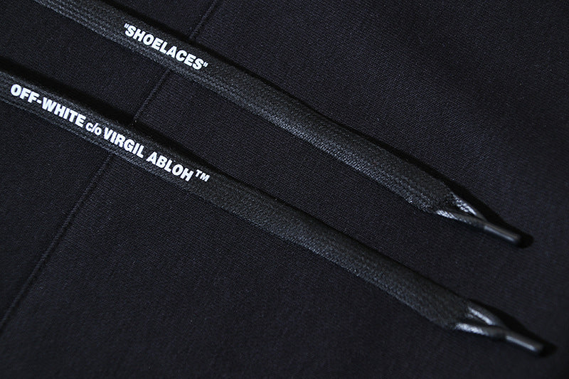 Off-White Brushstroke Arrow Hoodie – Classic Logo Back Print