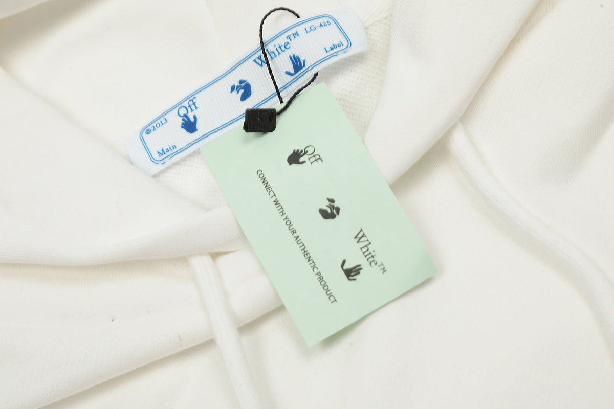 Off-White Saint Barths Script Logo Hoodie – Resort Streetwear