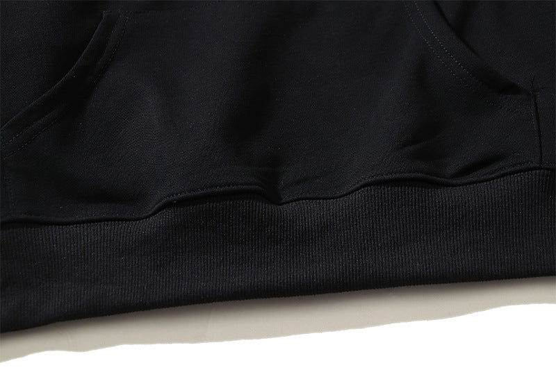 Off-White Moon Arrow Skate Short Hoodie — Black