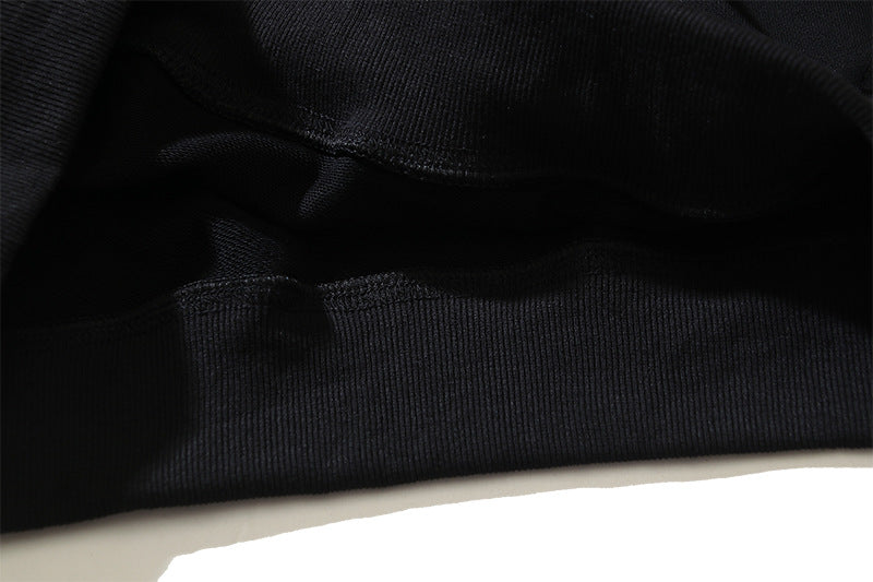 Off-White Moon Arrow Skate Short Hoodie — Black
