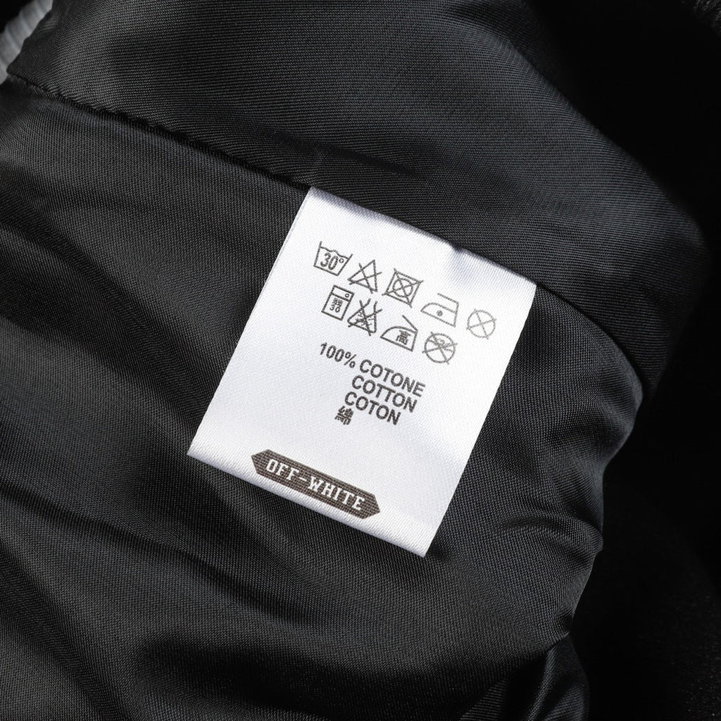 OFF-WHITE Keys Multi-Patch Varsity Baseball Jacket