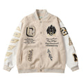 OFF WHITE Baseball Jacket – Apricot
