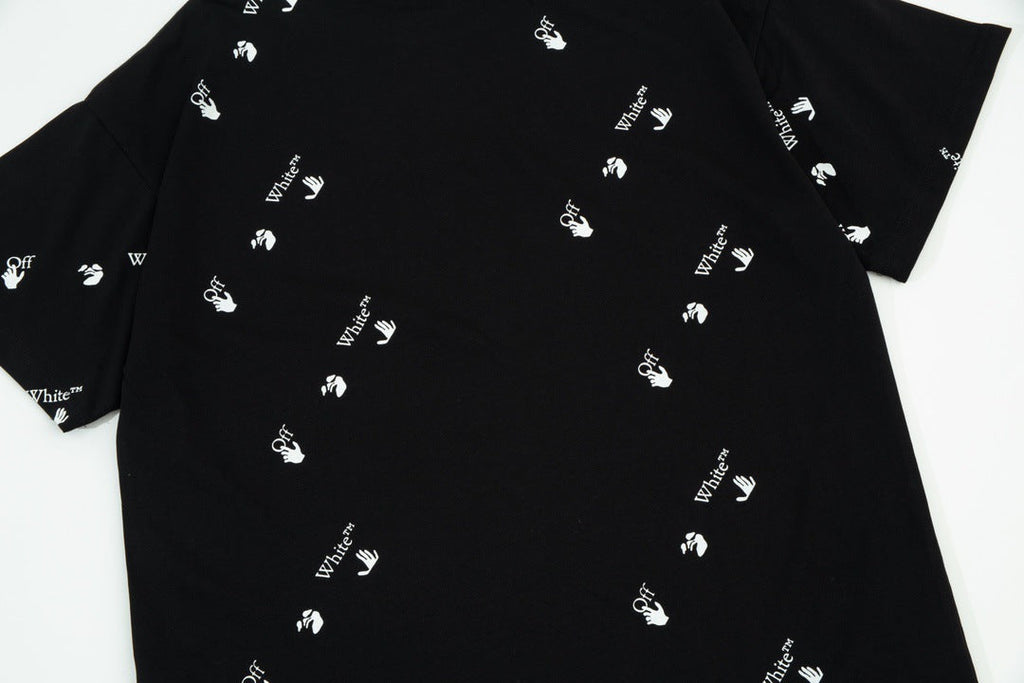 Off-White Swimming Man Logo-Print T-Shirt