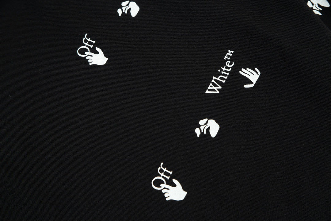 Off-White Swimming Man Logo-Print T-Shirt