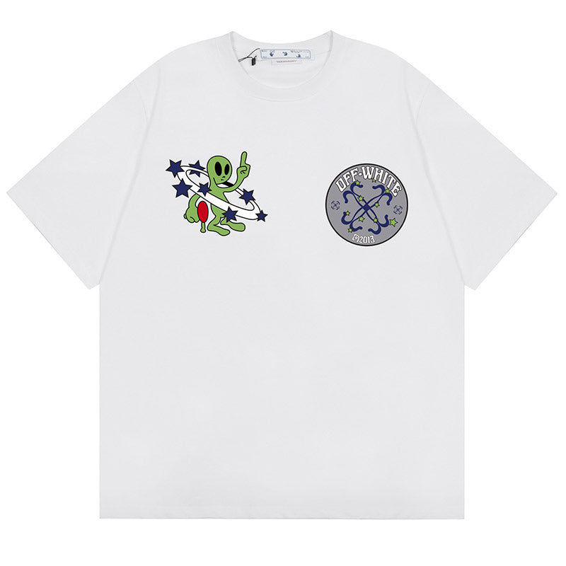Off-White Alien Pattern T-Shirt