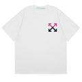 Off-White Gradient Arrow Pattern T-Shirt — White / Black