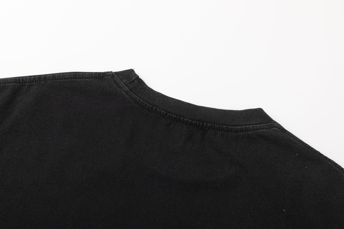 Off-White Animal Printed Crewneck T-Shirt — Black