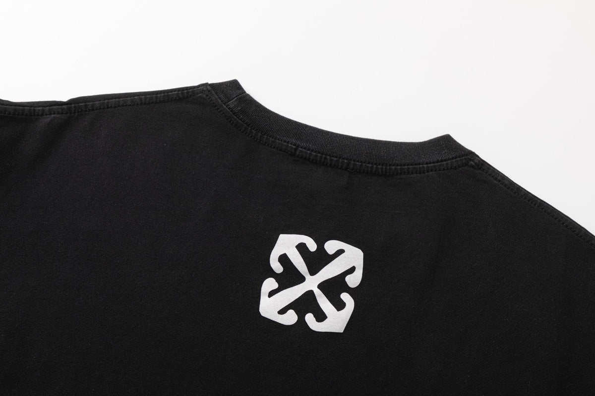 Off-White Blurred Mary Skater T-Shirt — Black