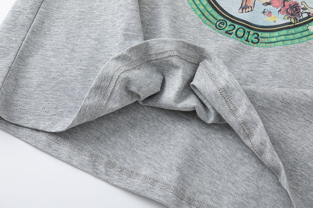 Off-White Fresco Oval T-Shirt — Grey / Black / White