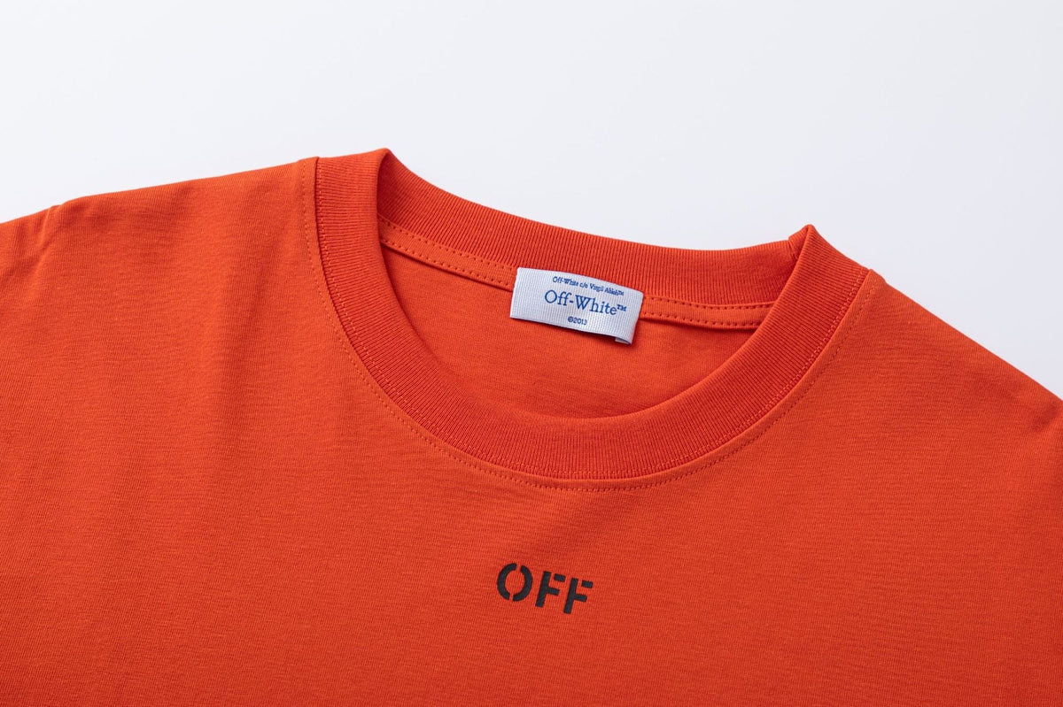 Off-White Vibe Arrow T-Shirt — Red / Black / White