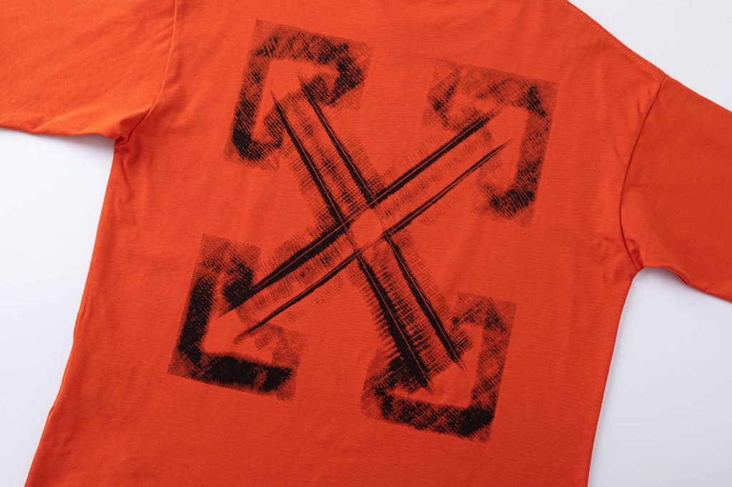 Off-White Vibe Arrow T-Shirt — Red / Black / White