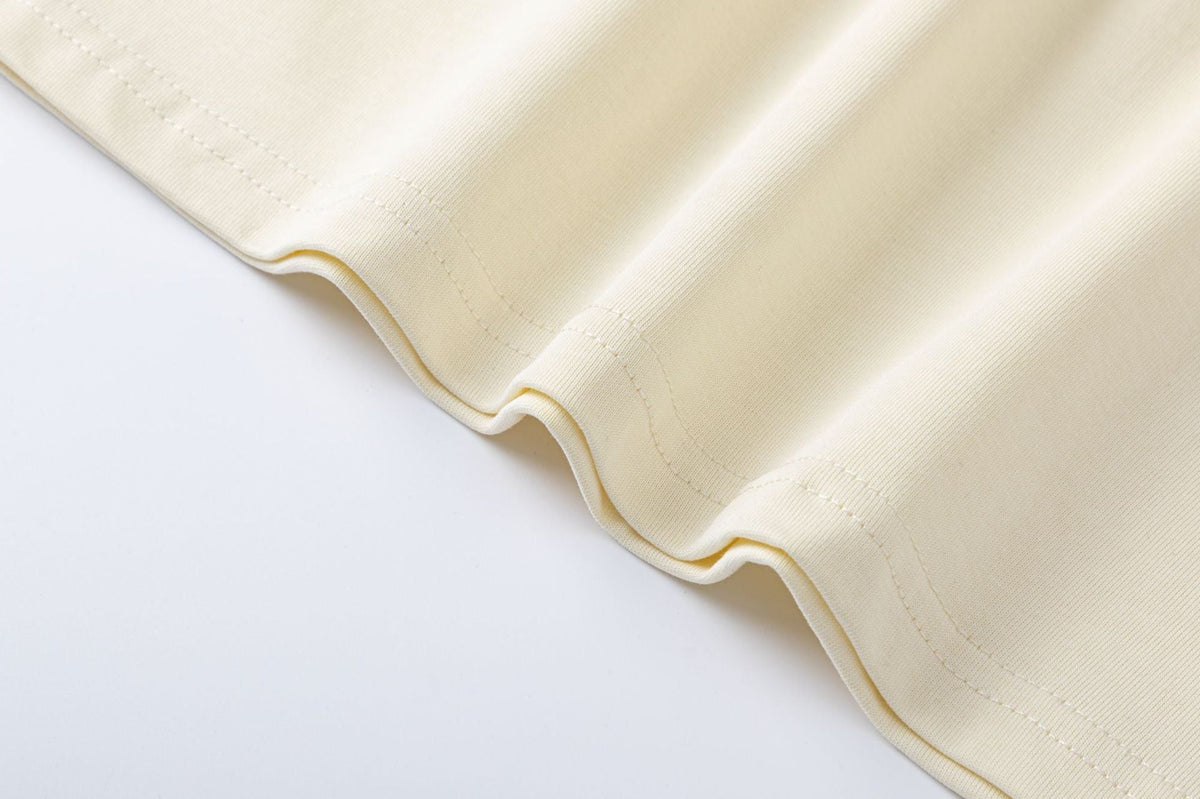 Off-White Cash Arrow T-Shirt — Apricot / Black / White