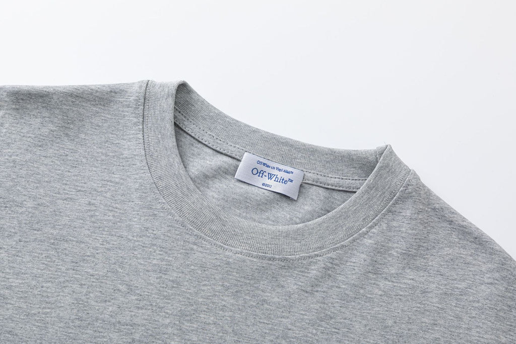 Off-White Arrows-Print T-Shirt — Grey / Black / White