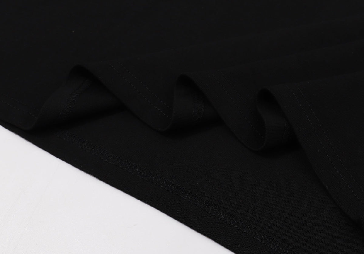 RHUDE Cotton Logo Caviar T-Shirt – Black / Apricot / White
