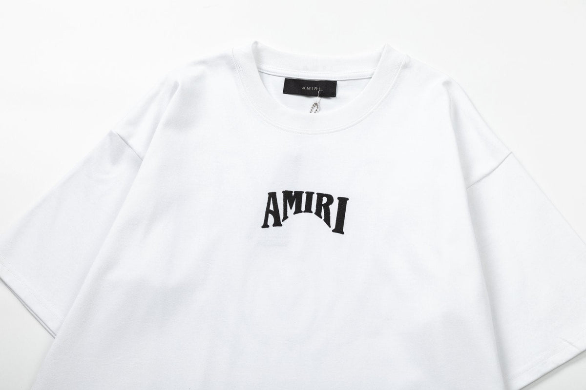 AMIRI AM Logo Cotton Jersey T-Shirt