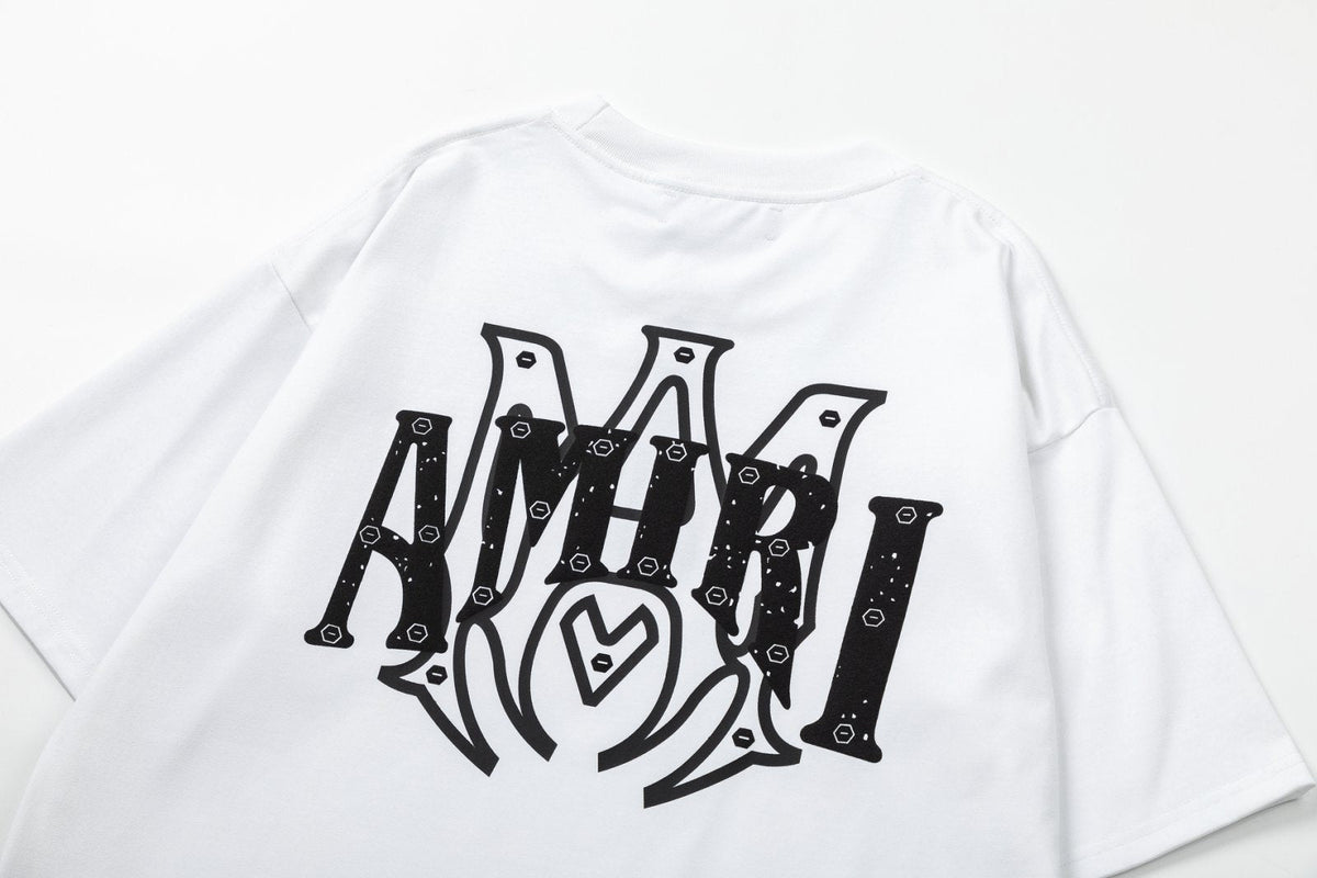AMIRI AM Logo Cotton Jersey T-Shirt