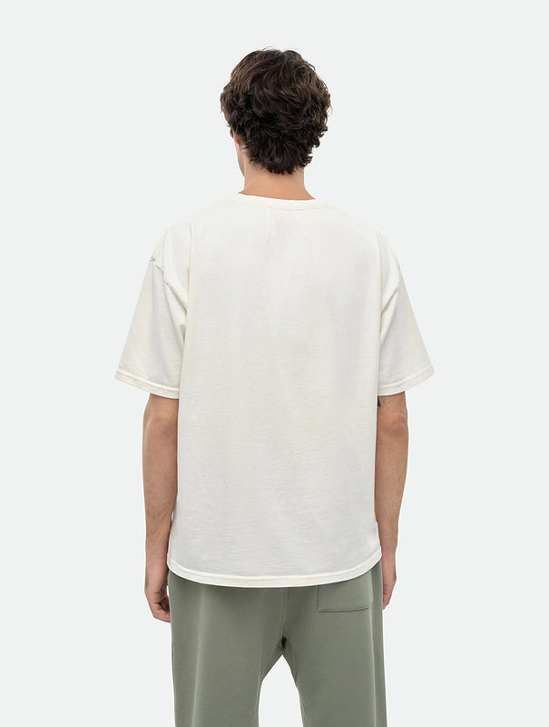 RHUDE Runway Oversized Crest Graphic T-Shirt – Apricot