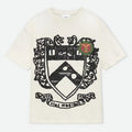 RHUDE Runway Oversized Crest Graphic T-Shirt – Apricot