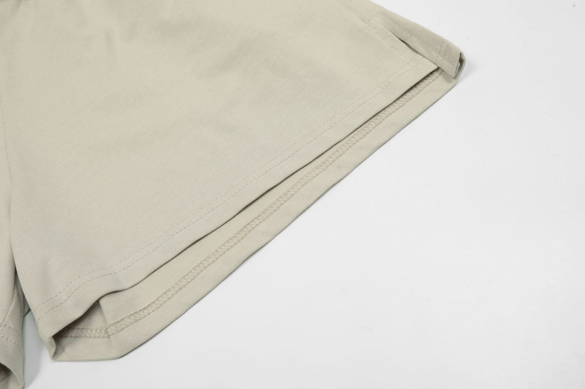 Fear of God Cotton-Jersey Pyjama Sweatshorts – Beige / Black