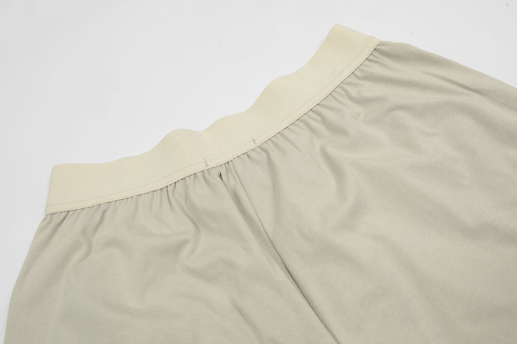 Fear of God Cotton-Jersey Pyjama Sweatshorts – Beige / Black