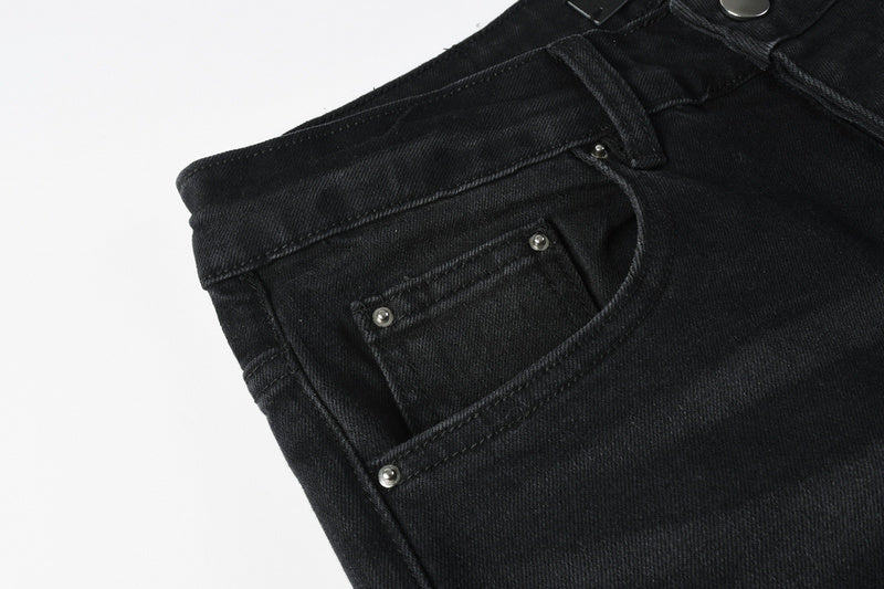AMIRI Slim Fit Distressed Jeans – Full Length Denim