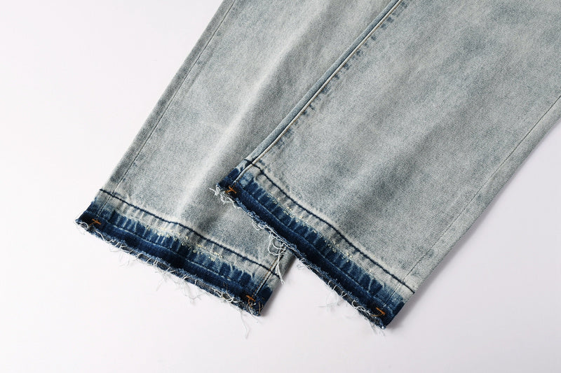AMIRI Slim Fit Distressed Jeans – Full Length Denim