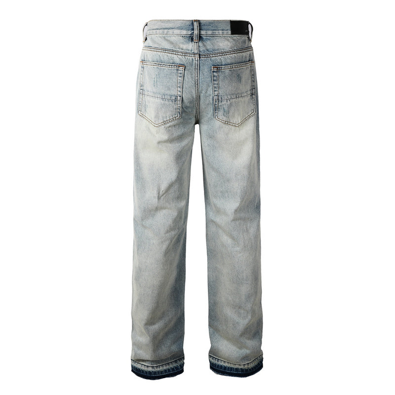 AMIRI Slim Fit Distressed Jeans – Full Length Denim