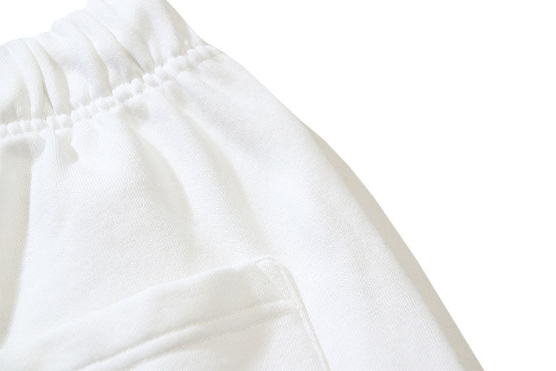 OFF-WHITE "Blur Arrow" Motion Graphic Cotton Sweatshorts
