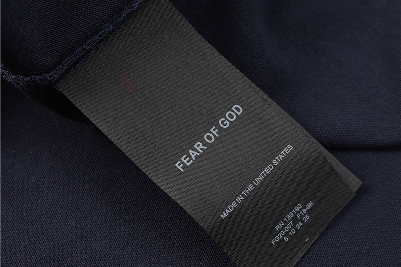 Fear of God "FG" Logo Printed T-Shirt