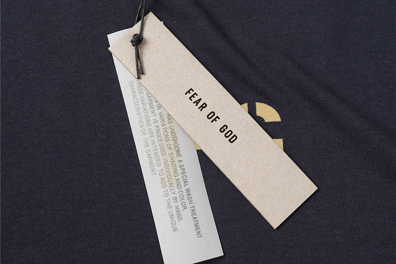 Fear of God "FG" Logo Printed T-Shirt – Red / Dark Blue