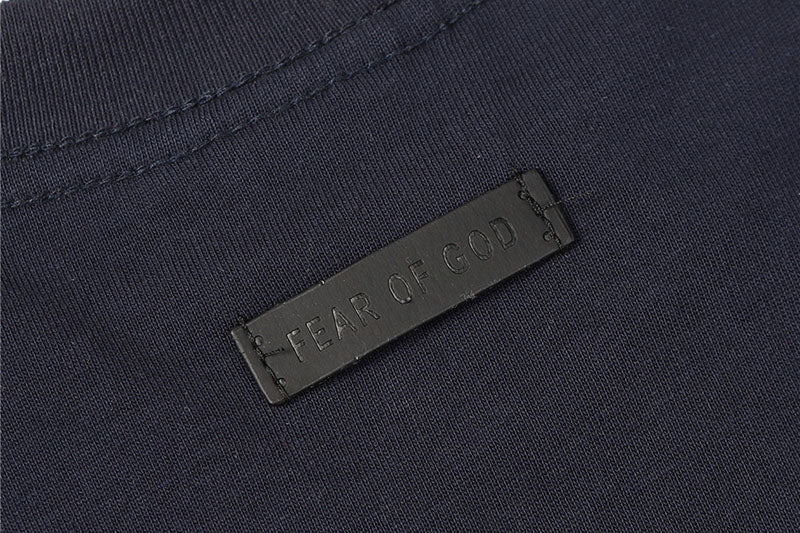 Fear of God "FG" Logo Printed T-Shirt – Red / Dark Blue