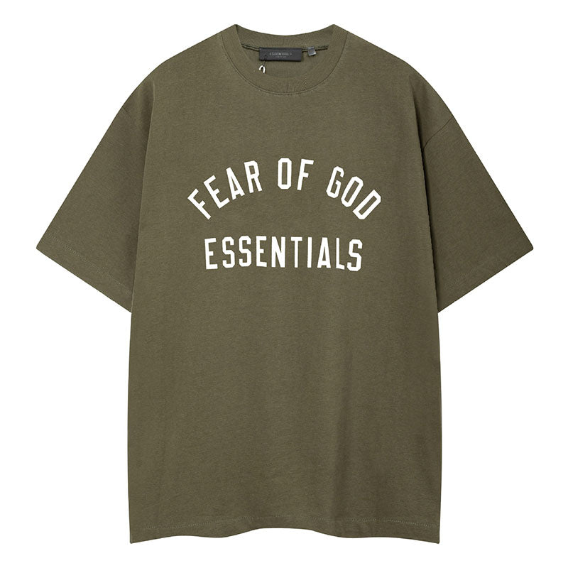 Fear of God Essentials T-Shirt – Purple / Brown / Green