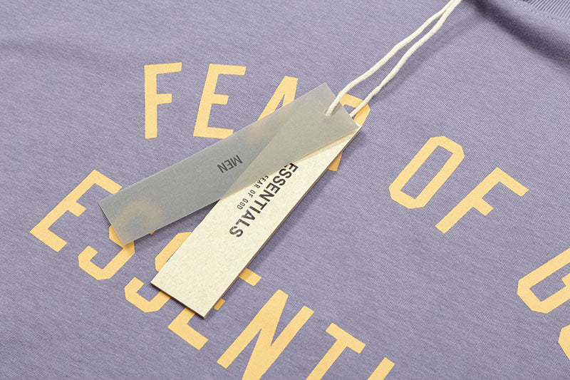 Fear of God Essentials T-Shirt – Purple / Brown / Green