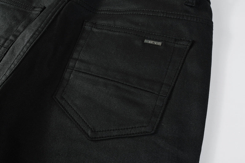 AMIRI Slim Jeans #8918 – Distressed Cotton Denim