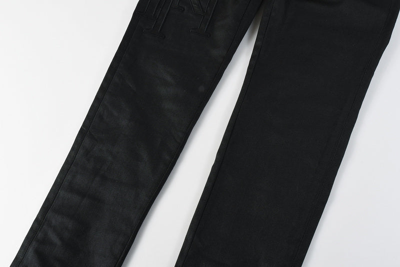 AMIRI Slim Jeans #8918 – Distressed Cotton Denim