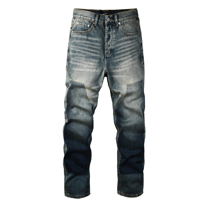 Purple Brand Jeans #9120 – Light Blue Distressed Straight Leg