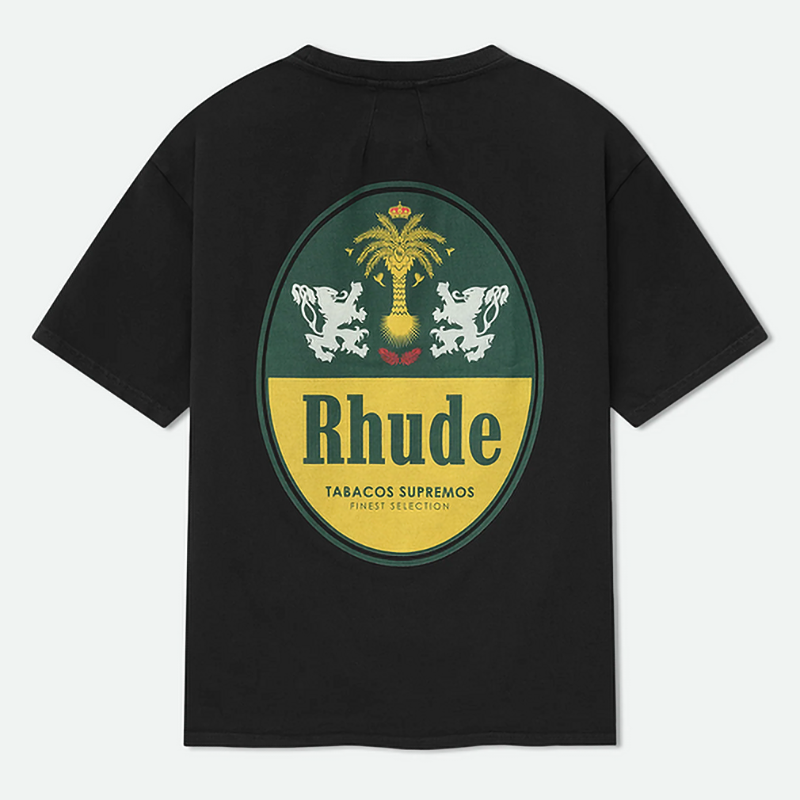 RHUDE Tabaco Tee – Black