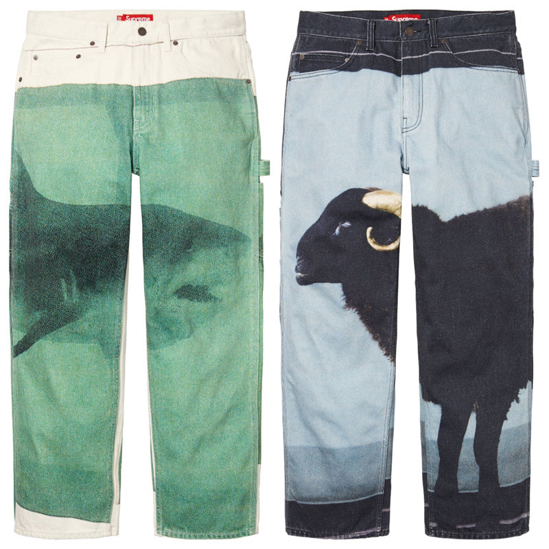 Supreme x Damien Hirst 25SS Jeans
