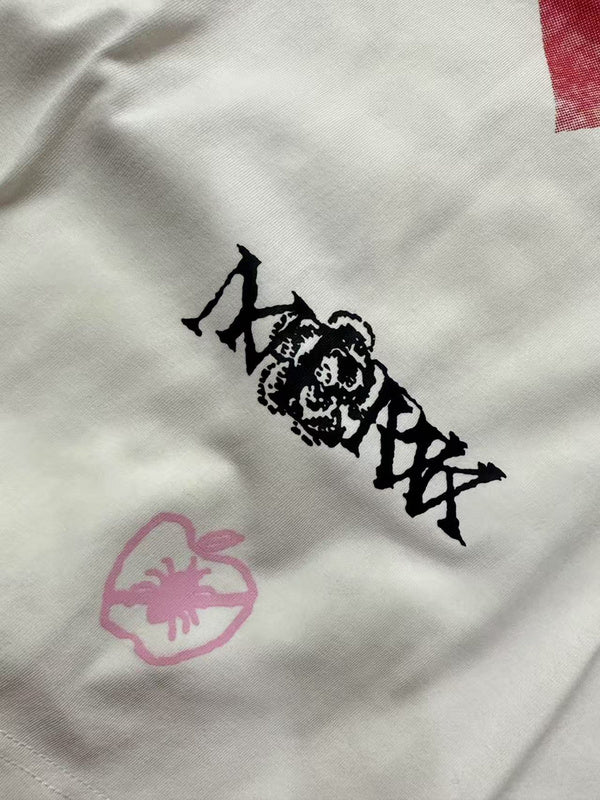 Supreme 25SS Announcing Tee — Black / White