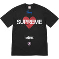 Supreme 25SS Announcing Tee — Black / White