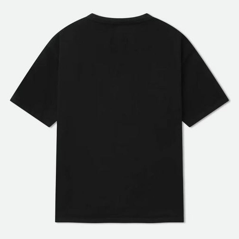 RHUDE Lago Di Como Script Crest Graphic T-Shirt – Black