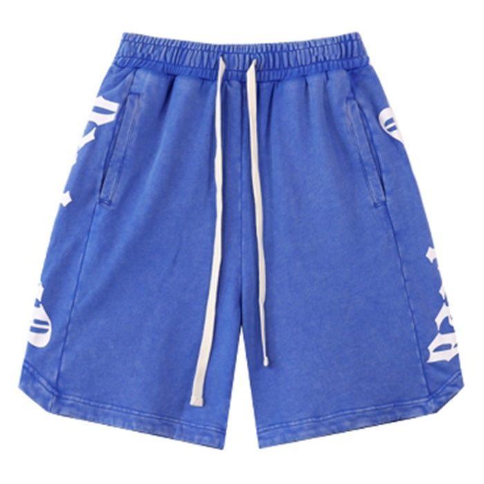 GODSPEED Graphic Shorts – 100% Cotton Drawstring Active Short