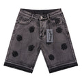 GODSPEED Denim Shorts – Slim Fit Cotton Blend Short with Frayed Detail