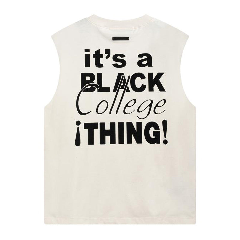 Fear of God ESSENTIALS High Street Logo Vest T-Shirt