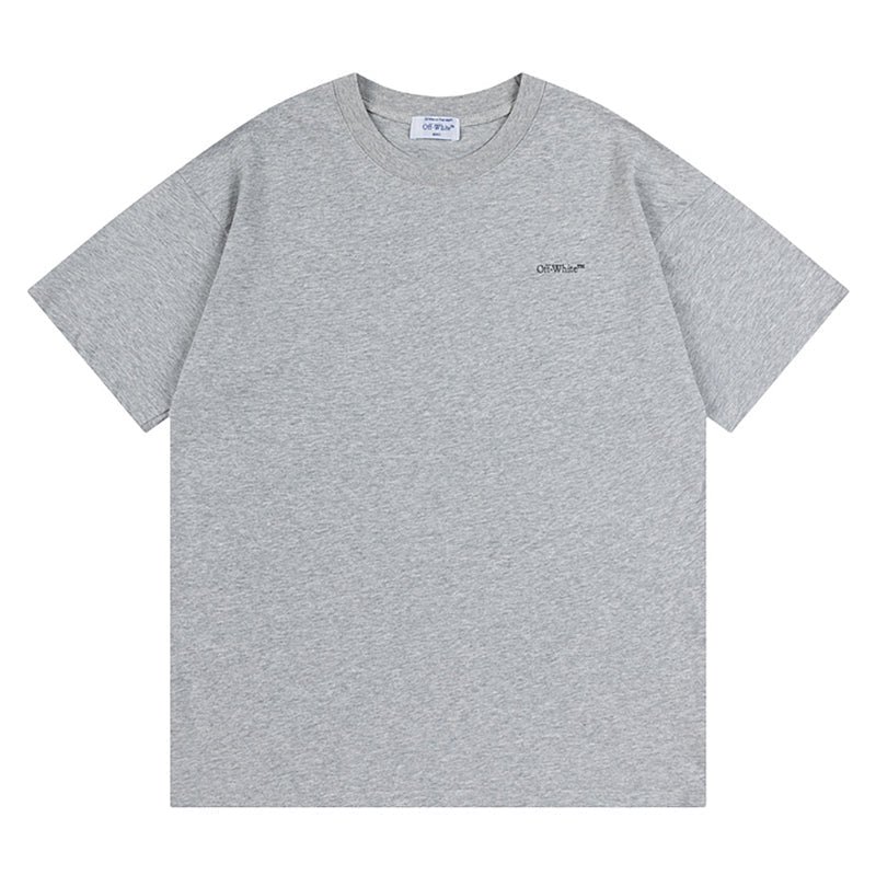 Off-White Arrow Logo Back T-Shirt — Black / Grey / Green