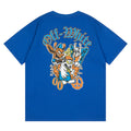 Off-White Gang Skate T-Shirt — Blue / Black / Grey / White