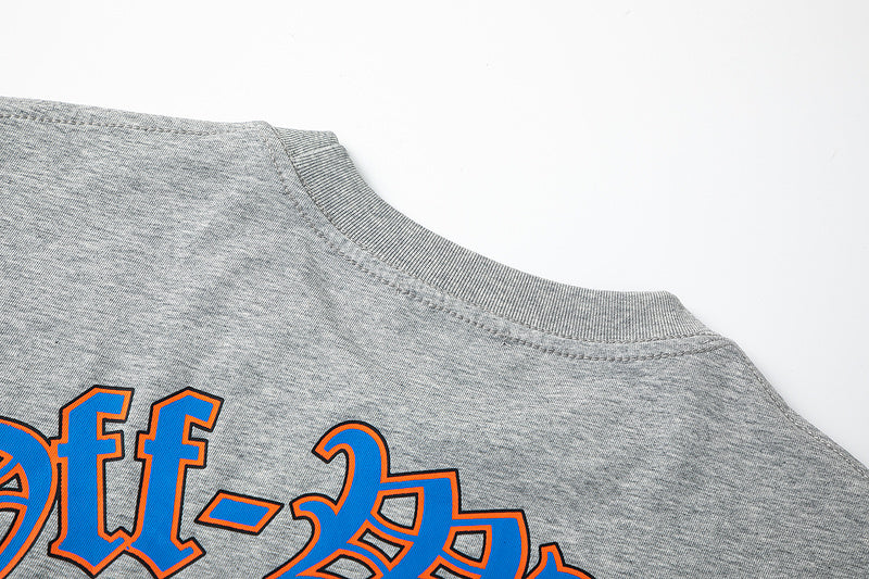 Off-White Gang Skate T-Shirt — Blue / Black / Grey / White