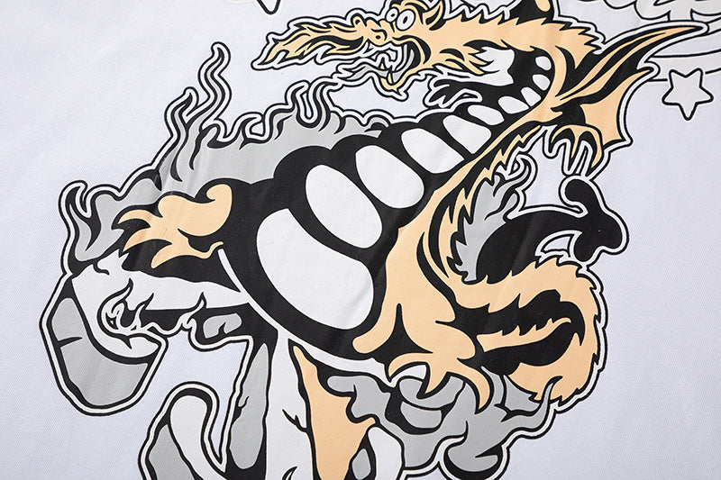Off-White Dragon Skate T-Shirt — Black / White