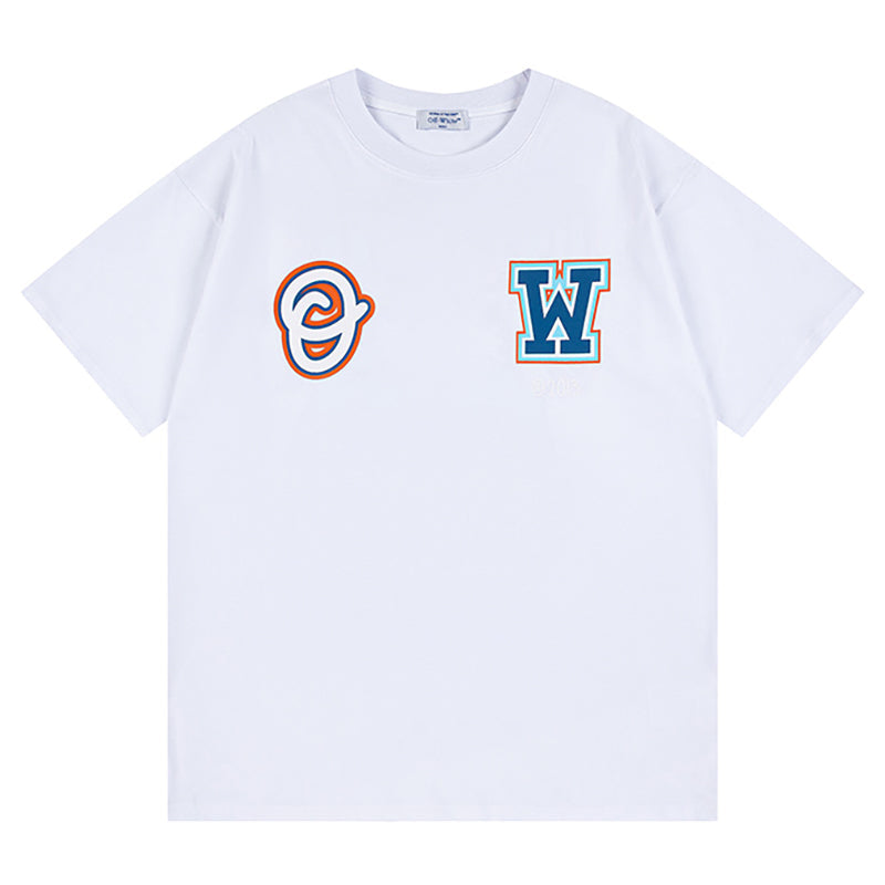 Off-White Wiz Skate T-Shirt — Black / White